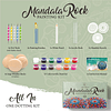 Kit de pintura de mandala rock – Kit de herramientas de punt