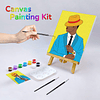 Kit de pintura en lienzo lienzo predibujado para pintar para