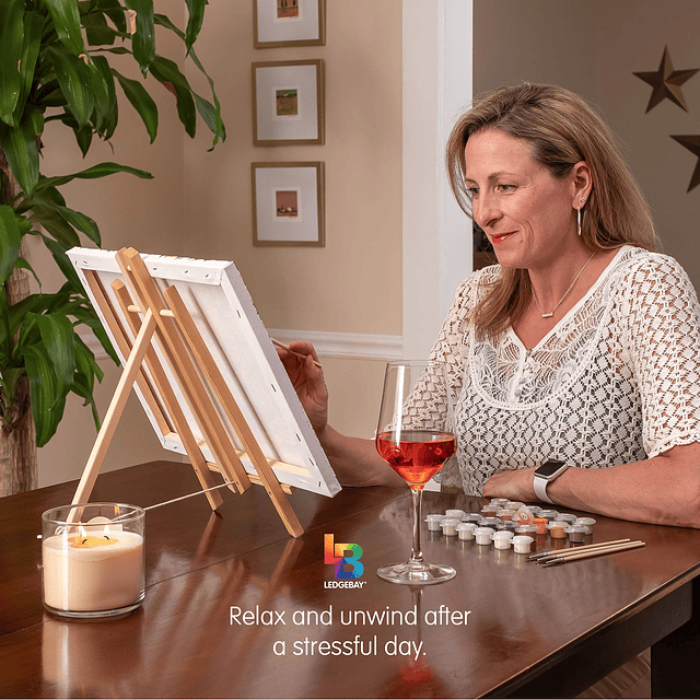 Kit de pintura por números para adultos: kit de pintura por