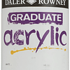 Daler-Rowney Pintura acrílica graduada, blanca, 500 ml - Sum