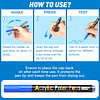 Juego de 18 rotuladores de pintura acrílica: punta fina para