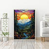 Sunset Diamond Art Kits para adultos-Kits de pintura de diam