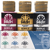 6 colores, juego de pintura acrílica mate, 2 oz, bajo el mar