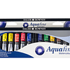 Daler-Rowney Aquafine Juego de acuarela de 12 tubos - Juego