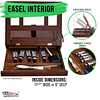 Caballete de mesa de escritorio de madera ajustable Solana d