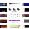 Paquete de 77 suministros de dibujo, suministros de arte, su