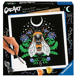 CreArt Pixie Cold: Kit de pintura por números de abeja para