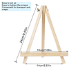 Caballetes de madera de 9 pulgadas de alto, juego de 10 caba