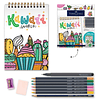 Kawaii World - Libro de dibujo Kawaii para aprender a dibuja