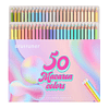 Juego de 50 lápices de colores, lápices de colores pastel pr