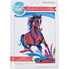 PaintWorks Kit de pintura por número de caballo colorido par