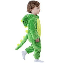 Disfraz de dinosaurio verde para bebé, unisex, disfraz de Ha