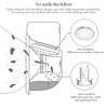 Piezas de extractor de leche portátiles Accesorios para vaso