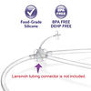 Tubo compatible con el extractor de leche Lansinoh. Piezas n