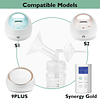 2 bridas de 1.260 in compatibles con el extractor de leche S