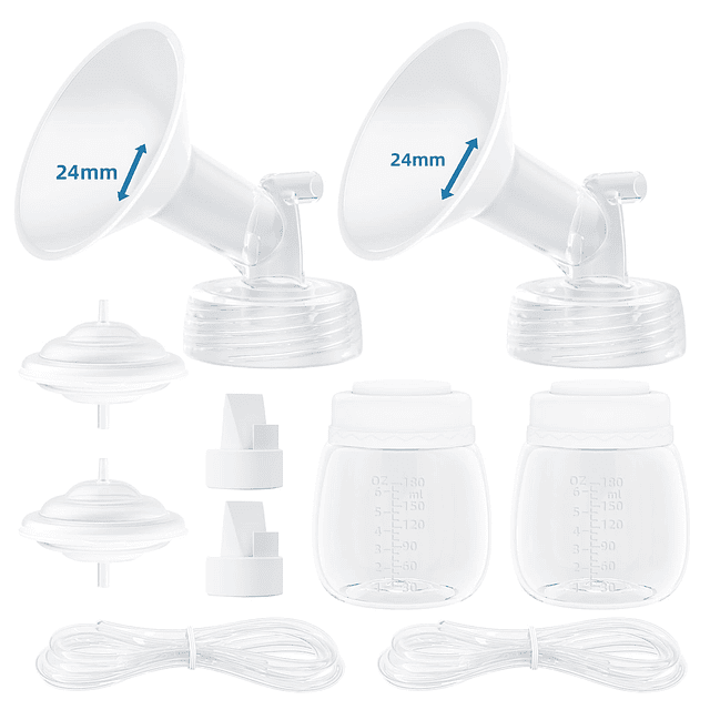 Piezas de extractor de leche compatibles con piezas de repue