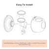 Accesorios para taza colectora de leche para extractor de le