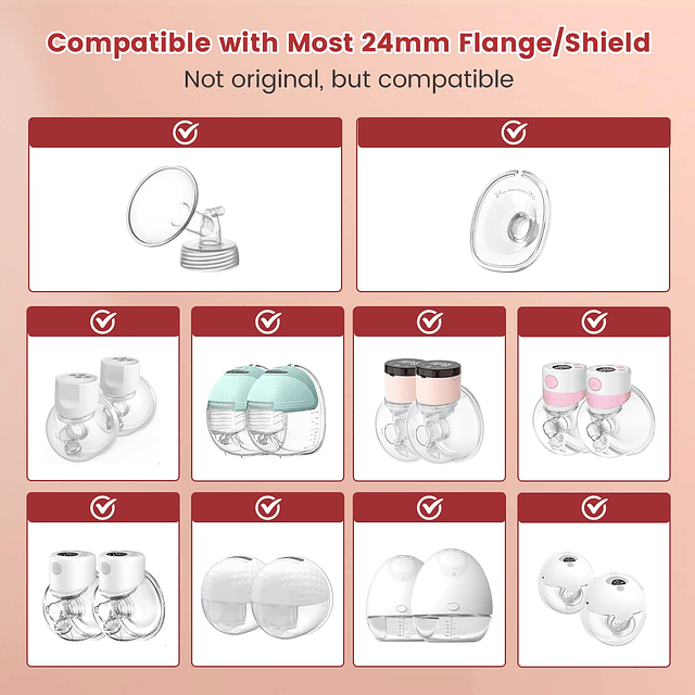 Insertos de brida de 13/15/17/19/21 mm, compatibles con la m