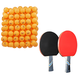 Paquete de 100 pelotas de ping pong de 3 estrellas de color