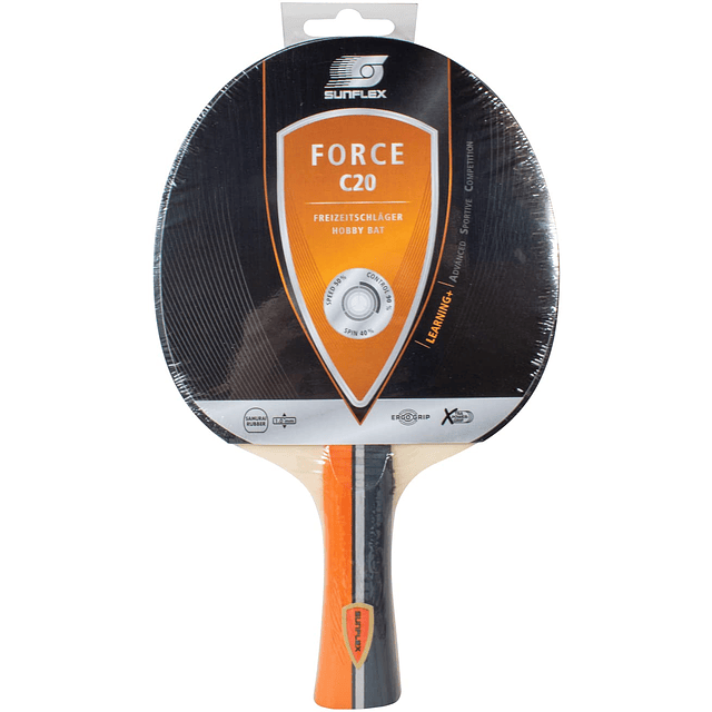 Raqueta de tenis de mesa Force C20 - Raqueta de ping pong pa