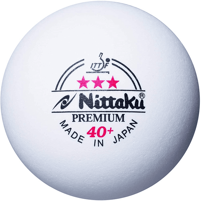 Nitaku NB-1300 Three Star Premium Pelota de tenis de mesa, p