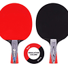 Juego de paletas de ping pong con Killer Spin + estuche grat