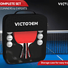 Palas de tenis de mesa VICTOREM - Juego profesional de palas