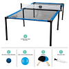 Spyder Pong Tennis - Tenis de mesa, voleibol + juego de 4 cu