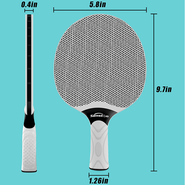 Juego de raquetas de tenis de mesa, raqueta de tenis de mesa