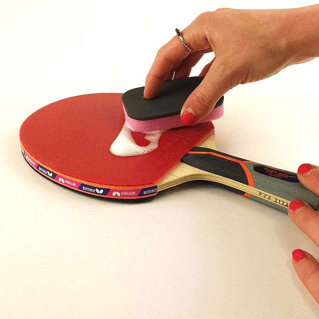 Kit de cuidado de raquetas de tenis de mesa - Incluye: 1 lim