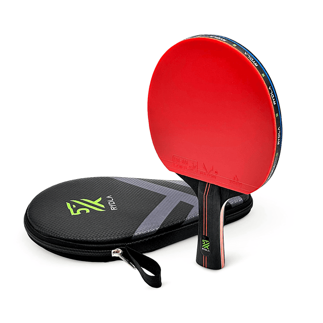 Pala de ping pong profesional : una raqueta de tenis de mesa