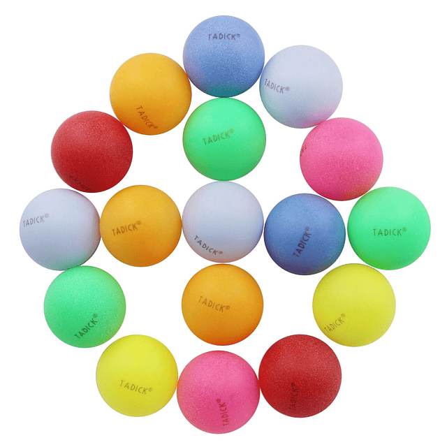 Paquete de 100 pelotas de ping pong de colores para bricolaj