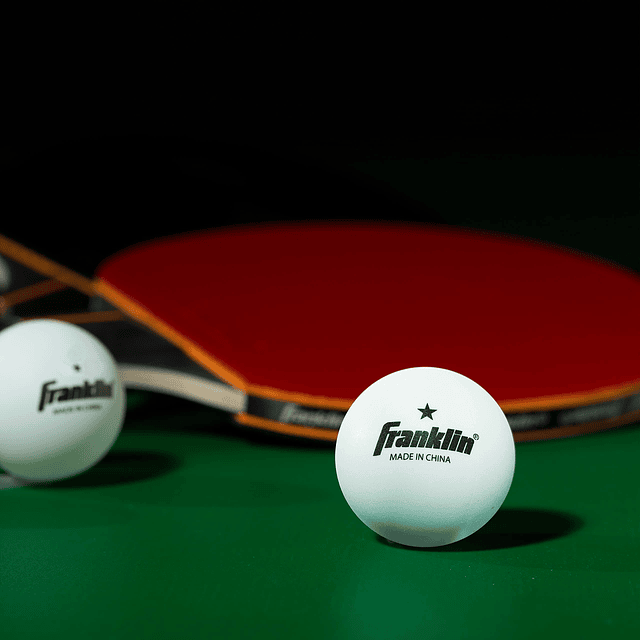 Pelotas de ping pong - Tamaño oficial + Peso Blanco 40 mm Te