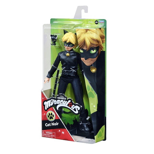 Miraculous Ladybug y Cat Noir Toys Muñeca de moda Cat Noir |