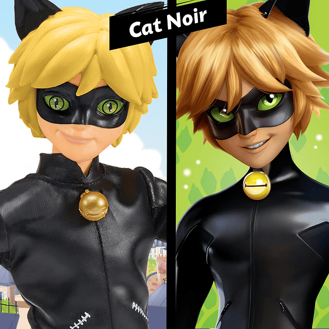 Miraculous Ladybug y Cat Noir Toys Muñeca de moda Cat Noir |