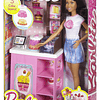 Careers Bakery Shop Playset con muñeca afroamericana