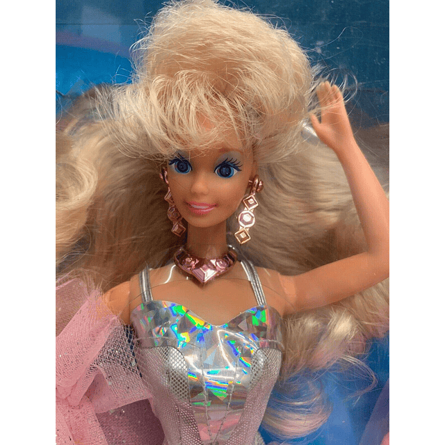 Barbie 1991 Sparkle Eyes 2482 La más bonita de todos los tie