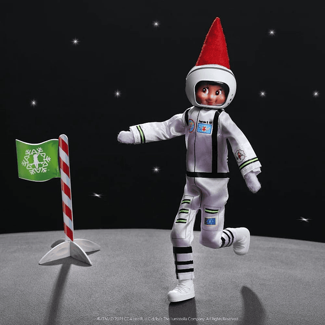 Exclusivo Claus Couture Clausmonauta/Astronauta - Elfo explo