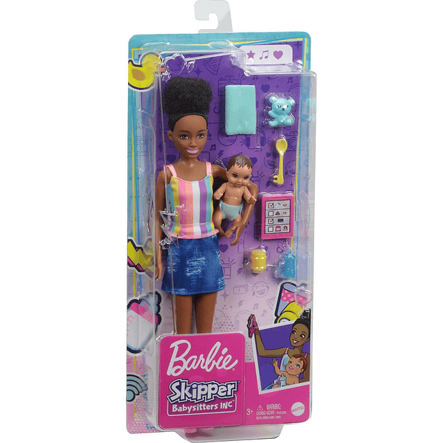 Skipper Babysitters Inc. Juego de muñecas y accesorios con m