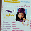 -Kelly Club Doll Wizard Melody 16058 de Kelly Doll