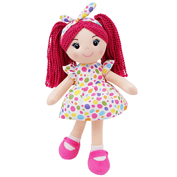 18" Snuggle Cuties Sophie - Muñeca de peluche suave y tierna