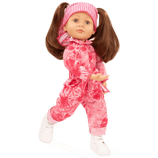 Gotz Little Kidz Grete - Muñeca de pie con múltiples articul