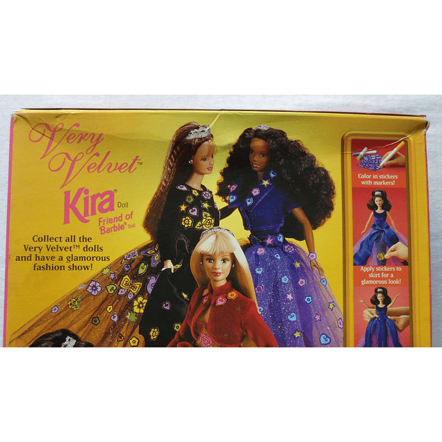 MUY TERCIOPELO KIRA, AMIGA DE BARBIE - 1998