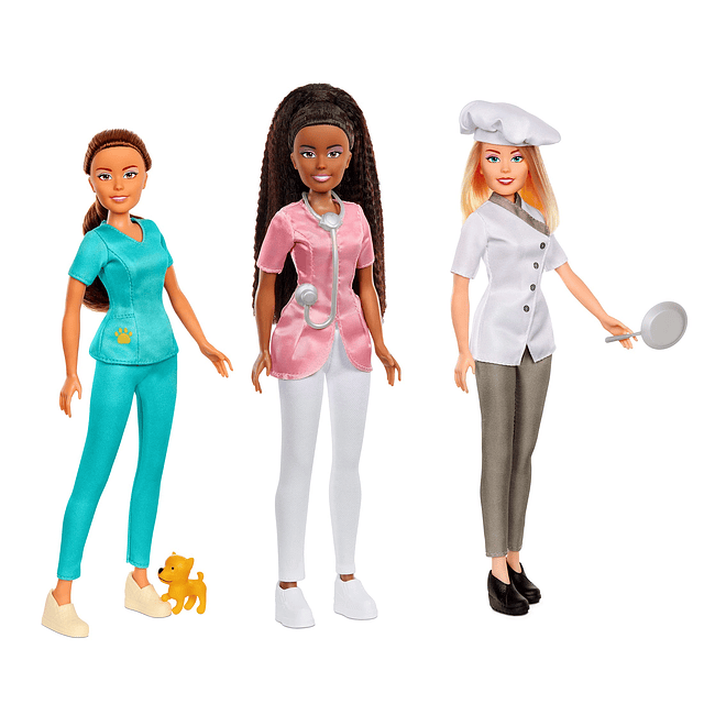 Dream Ella I AM A Doctor Yasmin Fashion Doll, incluye unifor