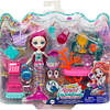 Enchantimals Playset, Ocean Treasures Shop Playset con muñec