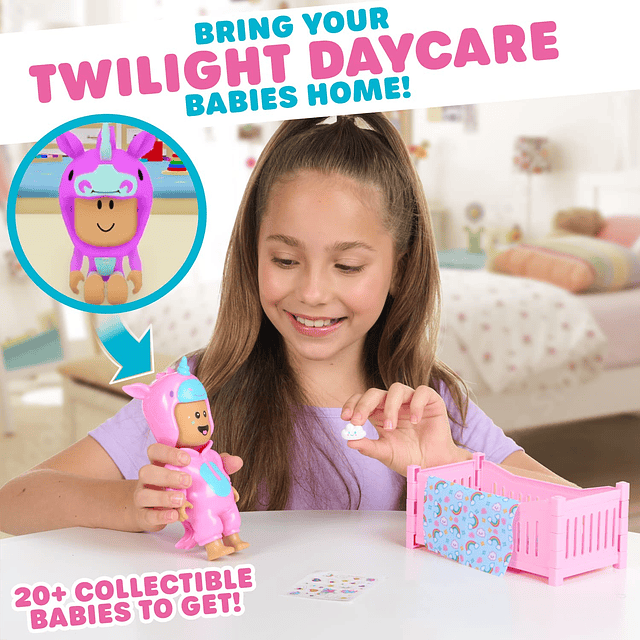 Muñecas coleccionables de Twilight Daycare - Paquete de bebé