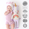 Zoe The Unicorn Regular Muñeca tejida a mano de 20" - 1 muñe