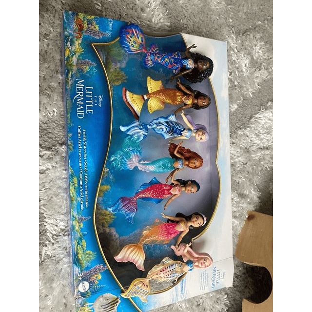 Disney Princess Toys, The Little Mermaid Ariel & Sisters Sma