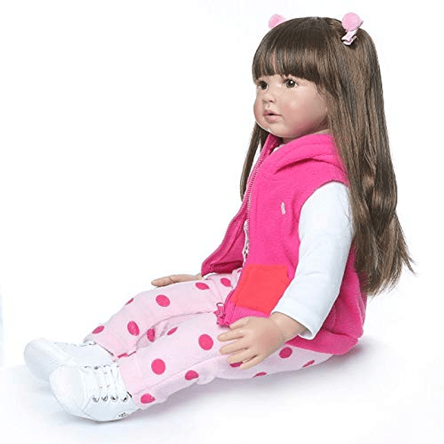 Angelbaby Doll Muñecas Reborn para niñas pequeñas, 24 pulgad