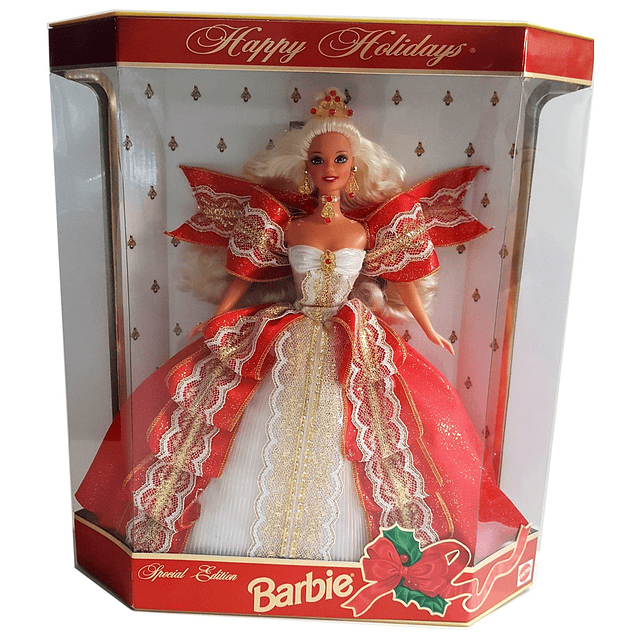 1997 Felices Fiestas Muñeca Edición Especial - Rubia